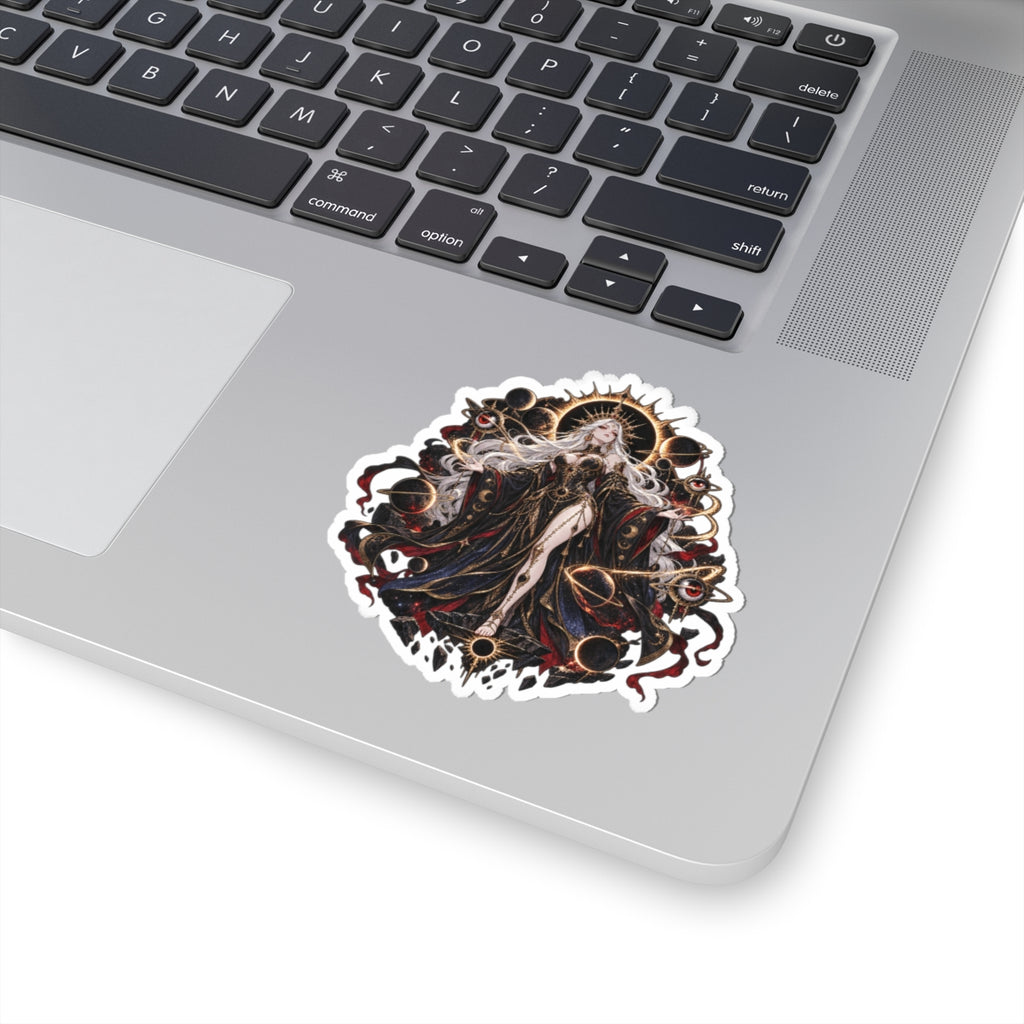 Eclipse Sovereign — 3 × 3 in Kiss-Cut Sticker