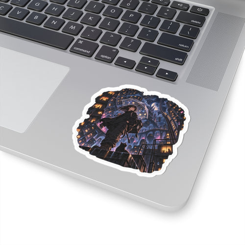 Dream City — 3 × 3 in Kiss-Cut Sticker