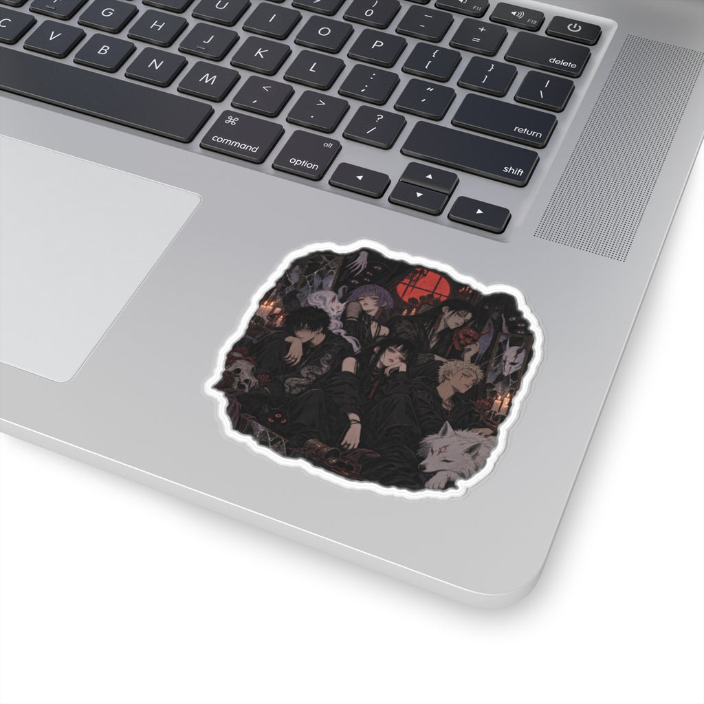Monster Social — 3 × 3 in Kiss-Cut Sticker