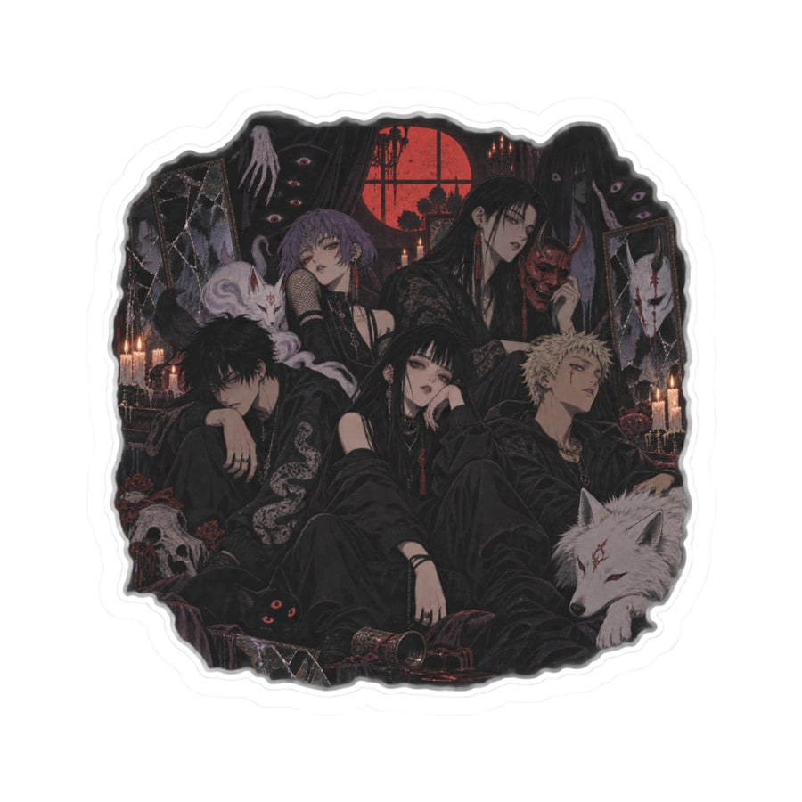 Monster Social — 3 × 3 in Kiss-Cut Sticker