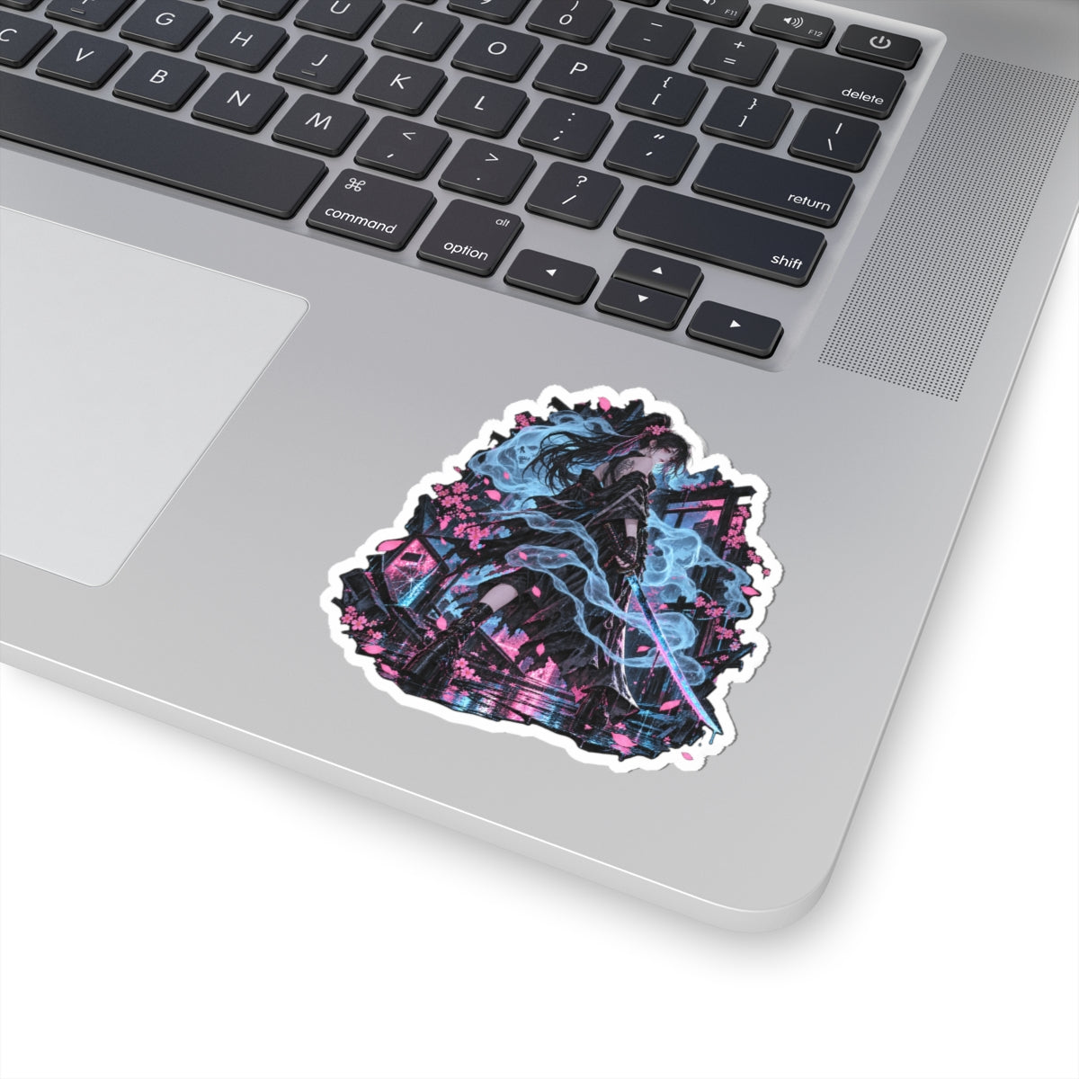 Neon Revenant — 3 × 3 in Kiss-Cut Sticker